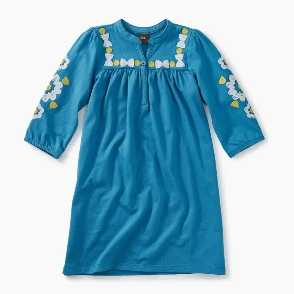 Tea Collections Embroidered Boho Dress